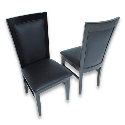 Black Gloss Dining Chair