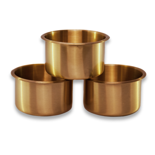 4 Inch Brass Cup Holders