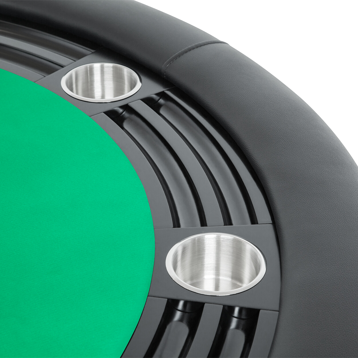 Nighthawk Premium Round Poker Table with Dining Top Package